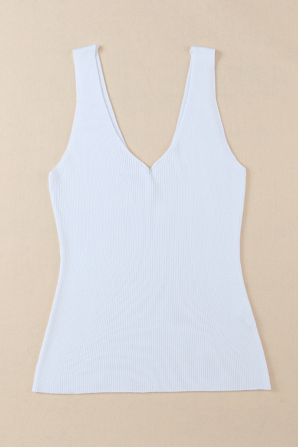 V-Neck Wide Strap Tank